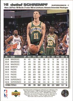 1995-96 Collector's Choice Spanish I #148 Detlef Schrempf Back