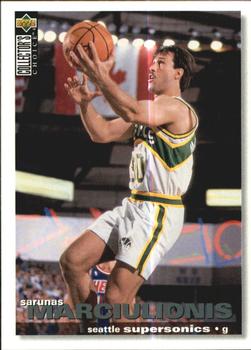 1995-96 Collector's Choice Spanish I #150 Sarunas Marciulionis Front