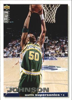 1995-96 Collector's Choice Spanish I #152 Ervin Johnson Front