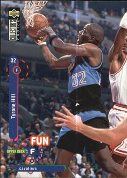 1995-96 Collector's Choice Spanish I #170 Tyrone Hill Front