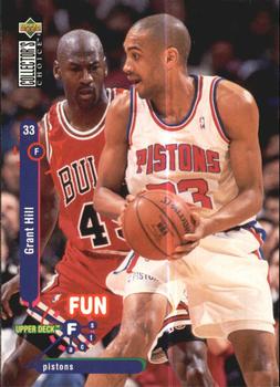 1995-96 Collector's Choice Spanish I #173 Grant Hill Front