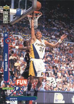 1995-96 Collector's Choice Spanish I #176 Reggie Miller Front