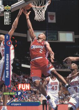 1995-96 Collector's Choice Spanish I #177 Pooh Richardson Front