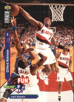 1995-96 Collector's Choice Spanish I #187 Clifford Robinson Front
