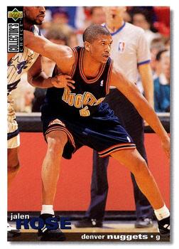 1995-96 Collector's Choice Spanish II #29 Jalen Rose Front