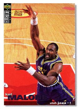 1995-96 Collector's Choice Spanish II #101 Karl Malone Front