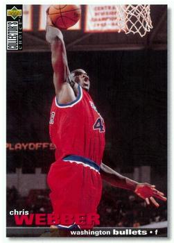 1995-96 Collector's Choice Spanish II #110 Chris Webber Front