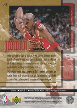 1995-96 Collector's Choice French II - The Jordan Collection #JC2 Michael Jordan Back