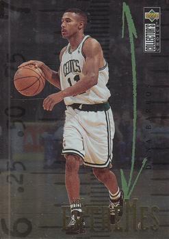 1995-96 Collector's Choice French II - NBA Extremes #E3 Dana Barros Front