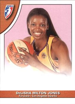 2010 Rittenhouse WNBA #14 DeLisha Milton-Jones / Betty Lennox Front