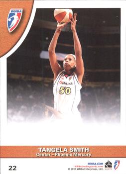 2010 Rittenhouse WNBA #22 Diana Taurasi / Tangela Smith Back