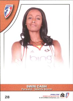 2010 Rittenhouse WNBA #28 Sue Bird / Swin Cash Back