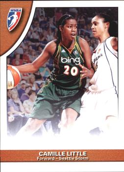 2010 Rittenhouse WNBA #30 Camille Little / Le'coe Willingham Front