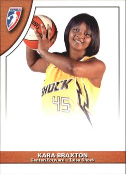 2010 Rittenhouse WNBA #31 Kara Braxton / Shanna Crossley Front
