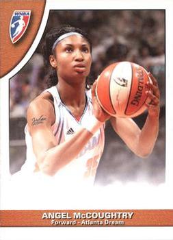 2010 Rittenhouse WNBA #1 Angel McCoughtry / Iziane Castro Marques Front