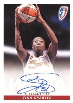 2010 Rittenhouse WNBA - Autographs #NNO Tina Charles Front