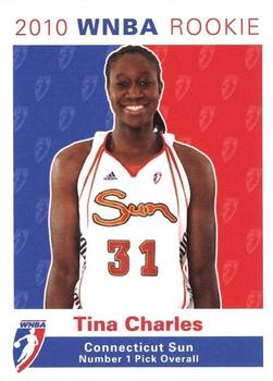 2010 Rittenhouse WNBA - Rookies #R1 Tina Charles Front