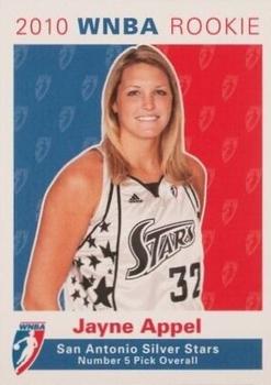 2010 Rittenhouse WNBA - Rookies #R5 Jayne Appel Front