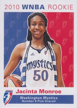 2010 Rittenhouse WNBA - Rookies #R6 Jacinta Monroe Front