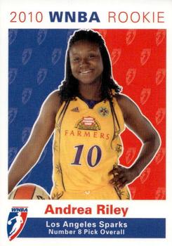 2010 Rittenhouse WNBA - Rookies #R7 Andrea Riley Front