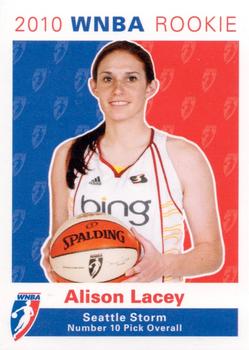 2010 Rittenhouse WNBA - Rookies #R8 Alison Lacey Front