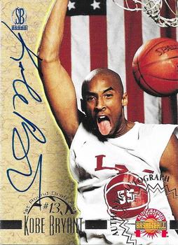 1996 Score Board Autographed - Autographs #NNO Kobe Bryant Front