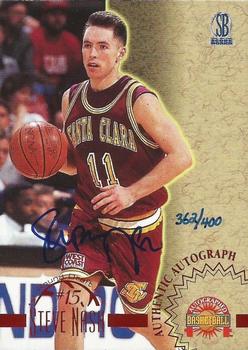 1996 Score Board Autographed - Autographs Red #NNO Steve Nash Front