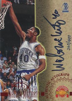 1996 Score Board Autographed - Autographs Red #NNO Walter McCarty Front