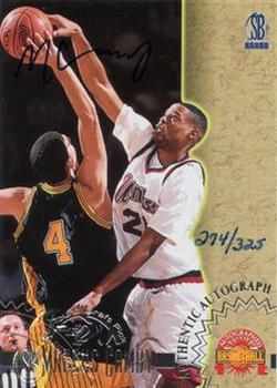 1996 Score Board Autographed - Autographs Silver #NNO Marcus Camby Front