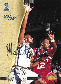 1996 Score Board Autographed - Autographs Silver #NNO Malik Rose Front