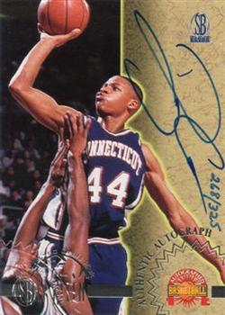 1996 Score Board Autographed - Autographs Silver #NNO Ray Allen Front