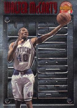 1996 Score Board Autographed - Pure Performance #PP15 Walter McCarty Front