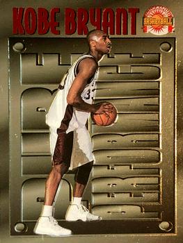 1996 Score Board Autographed - Pure Performance Gold #PP14 Kobe Bryant Front
