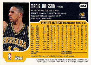 1999-00 Topps - Promos #PP4 Mark Jackson Back