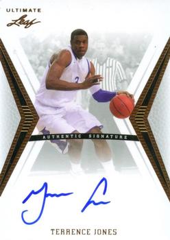 2012 Leaf Ultimate Draft #BA-TJ1 Terrence Jones Front