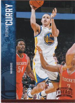 2012-13 Panini Threads #41 Stephen Curry Front
