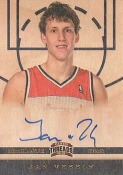 2012-13 Panini Threads #155 Jan Vesely Front