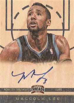 2012-13 Panini Threads #186 Malcolm Lee Front