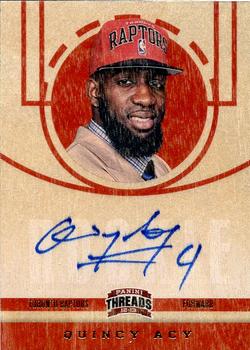 2012-13 Panini Threads #237 Quincy Acy Front