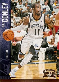2012-13 Panini Threads #75 Mike Conley Front