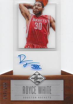 2012-13 Panini Limited #180 Royce White Front