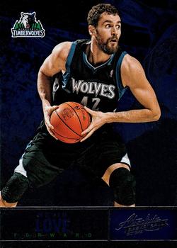 2012-13 Panini Absolute #1 Kevin Love Front