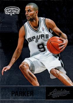 2012-13 Panini Absolute #21 Tony Parker Front