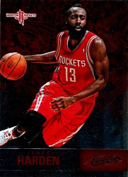 2012-13 Panini Absolute #30 James Harden Front