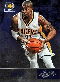 2012-13 Panini Absolute #56 David West Front