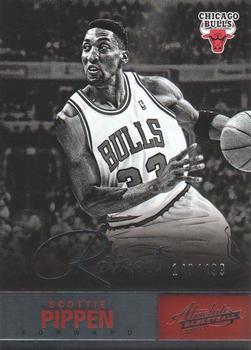 2012-13 Panini Absolute #107 Scottie Pippen Front
