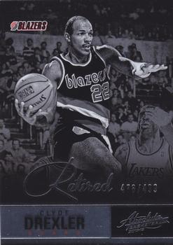 2012-13 Panini Absolute #115 Clyde Drexler Front