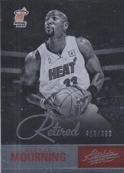 2012-13 Panini Absolute #142 Alonzo Mourning Front