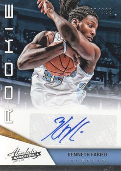 2012-13 Panini Absolute #170 Kenneth Faried Front