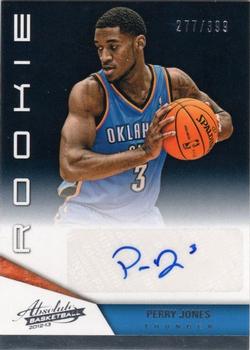 2012-13 Panini Absolute #191 Perry Jones Front